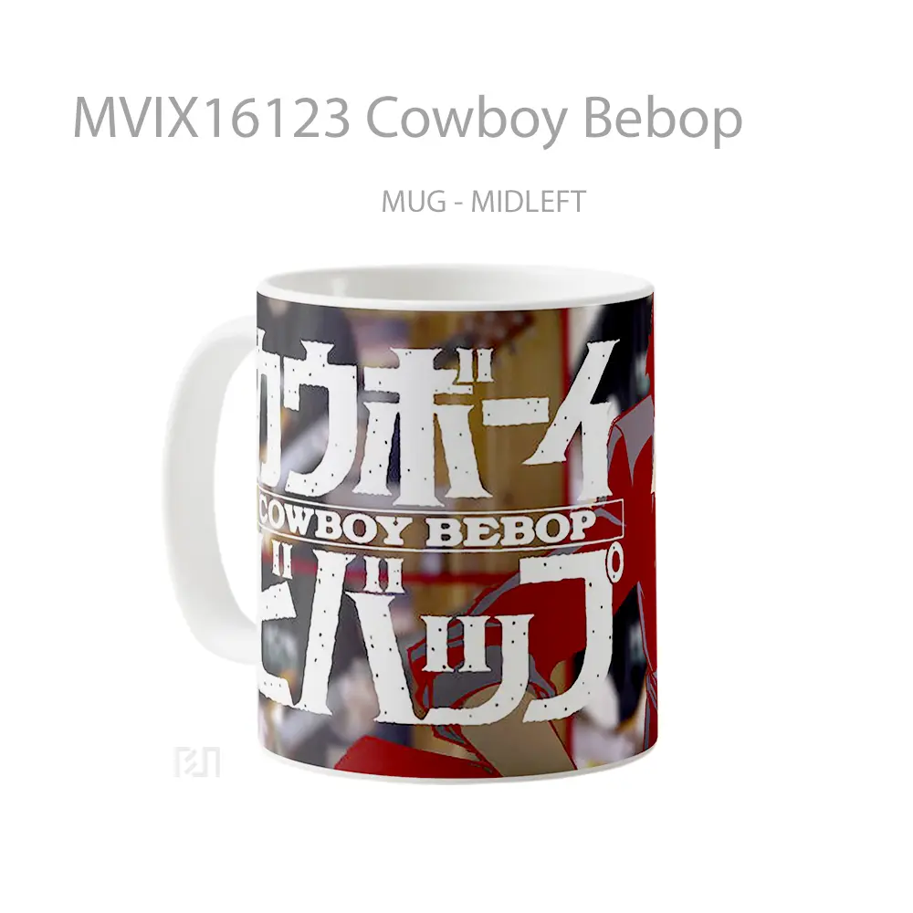 Mug Cowboy Bebop Full Wrap Lanscape - All-side / Desain
