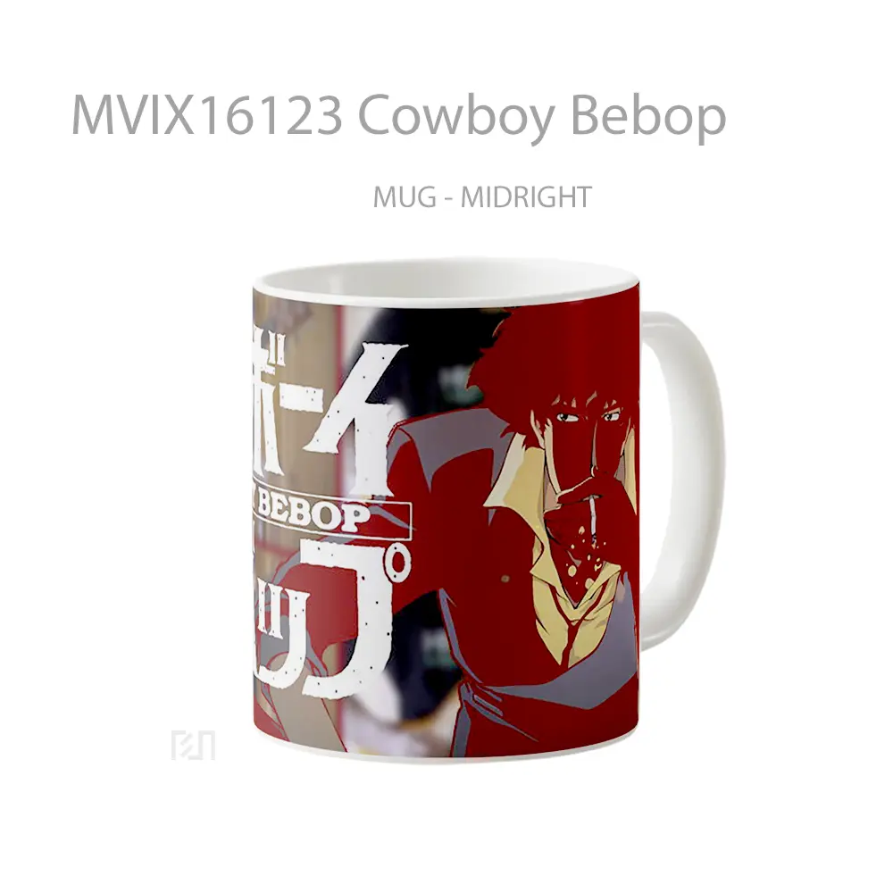 Mug Cowboy Bebop Full Wrap Lanscape - All-side / Desain