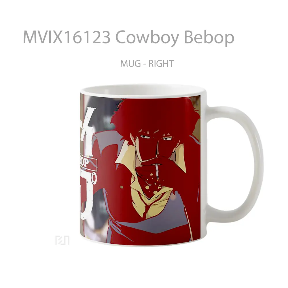 Mug Cowboy Bebop Full Wrap Lanscape - All-side / Desain