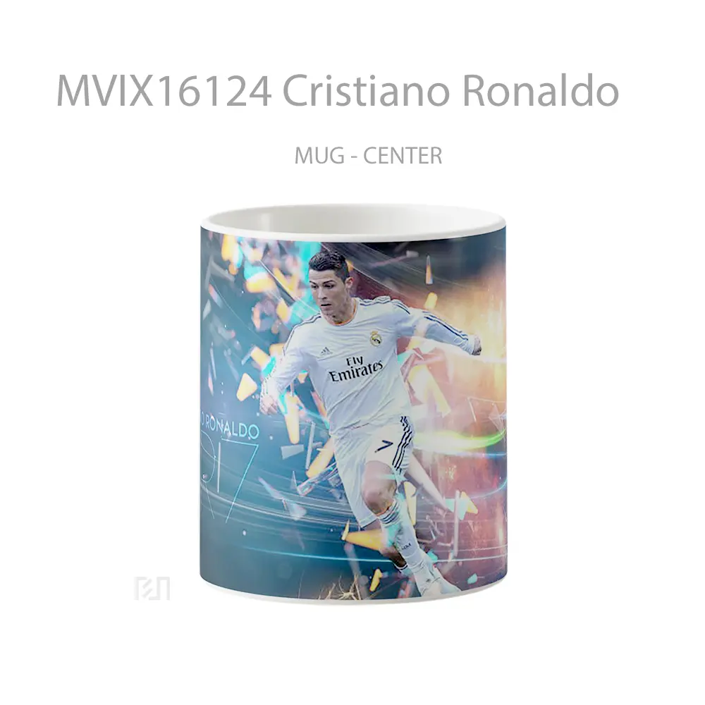 Mug Cristiano Ronaldo Full Wrap Lanscape