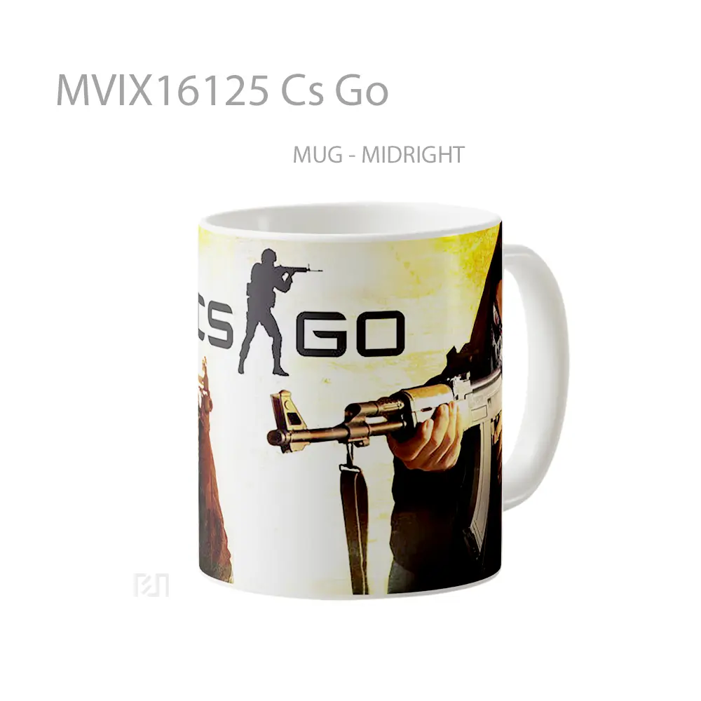 Mug Cs Go Full Wrap Lanscape - All-side / Desain