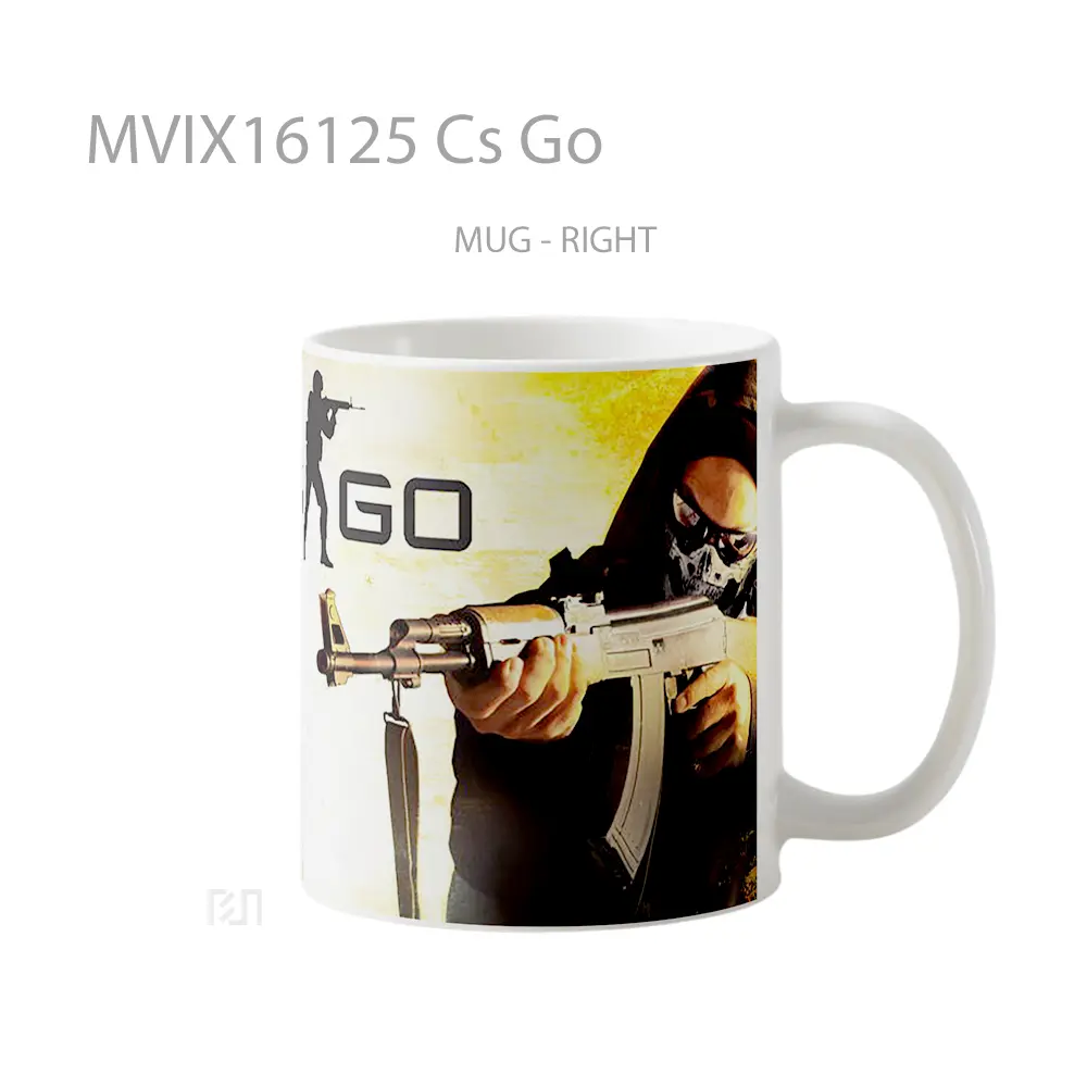 Mug Cs Go Full Wrap Lanscape - All-side / Desain