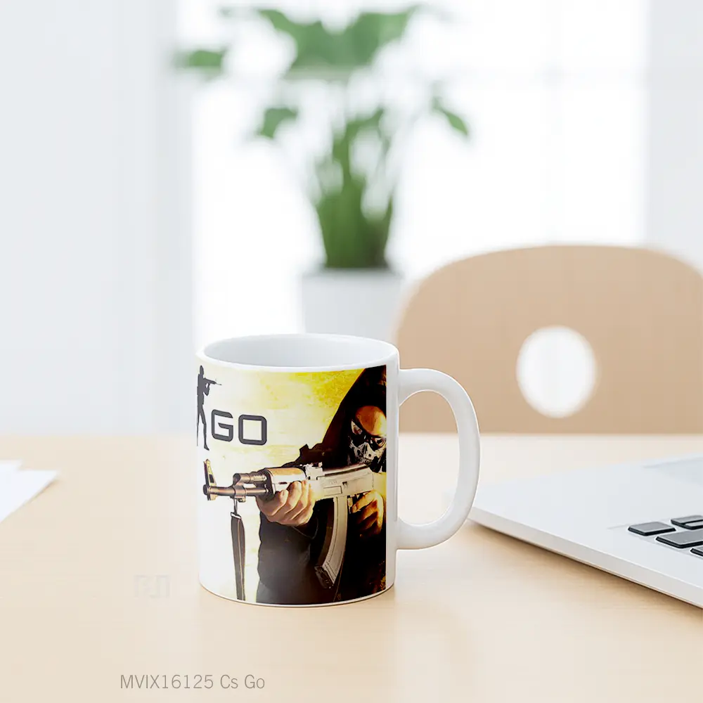 Mug Cs Go Full Wrap Lanscape - All-side / Desain
