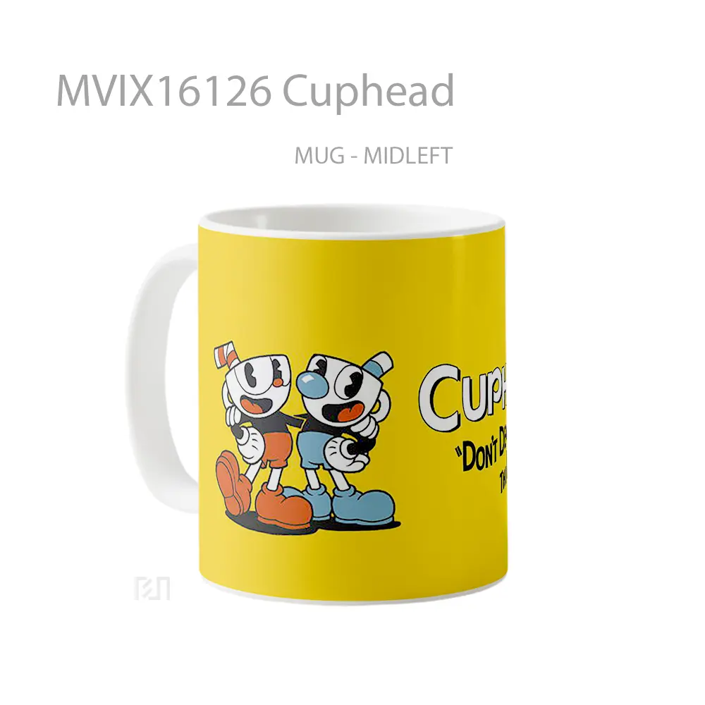 Mug Cuphead Full Wrap Lanscape - All-side / Desain