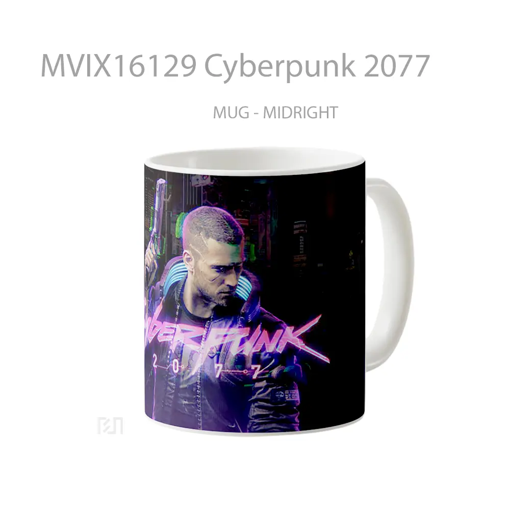 Mug Cyberpunk 2077 Full Wrap Lanscape - All-side / Desain