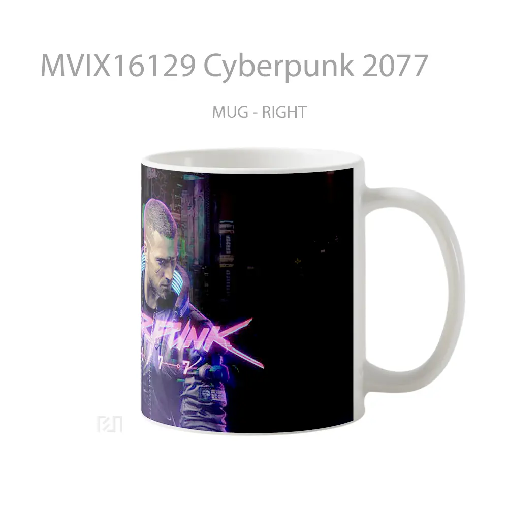 Mug Cyberpunk 2077 Full Wrap Lanscape - All-side / Desain