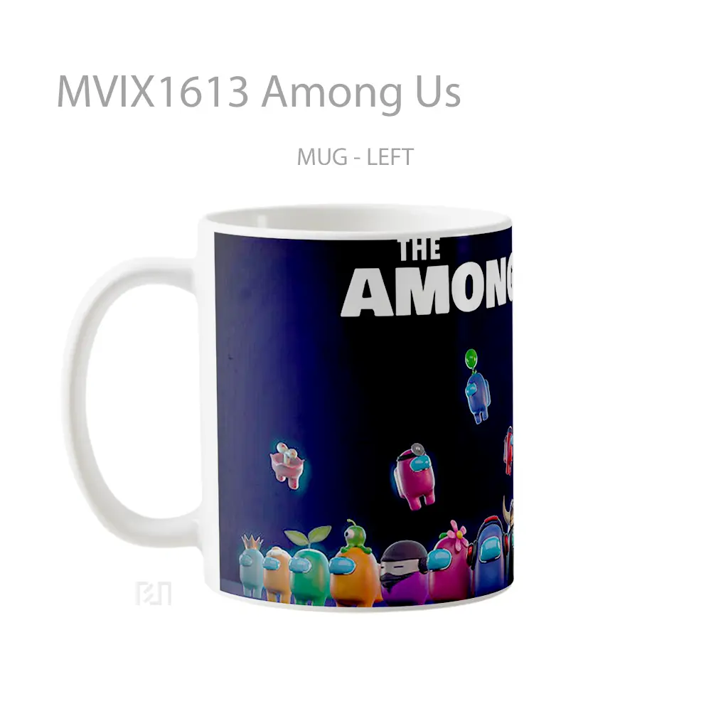 Mug Among Us Full Wrap Lanscape - All-side / Desain