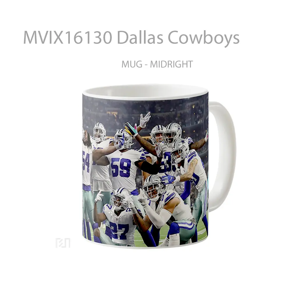 Mug Dallas Cowboys Full Wrap Lanscape - All-side / Desain