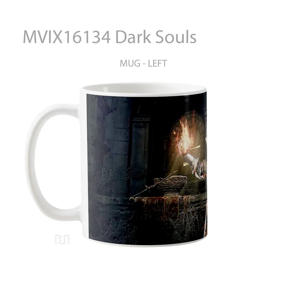 Mug Dark Souls Full Wrap Lanscape - All-side / Desain
