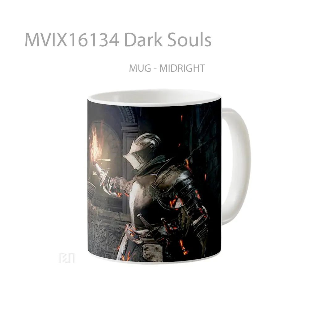 Mug Dark Souls Full Wrap Lanscape - All-side / Desain
