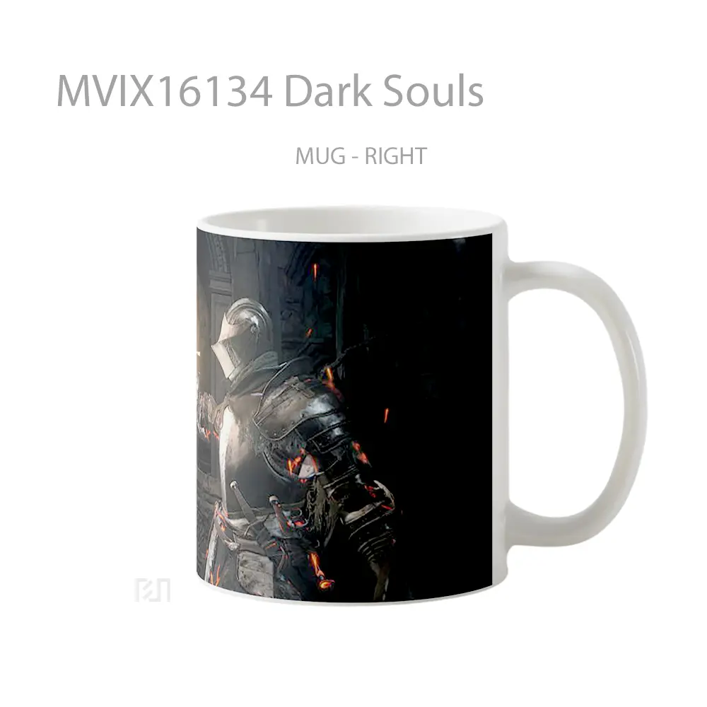 Mug Dark Souls Full Wrap Lanscape - All-side / Desain