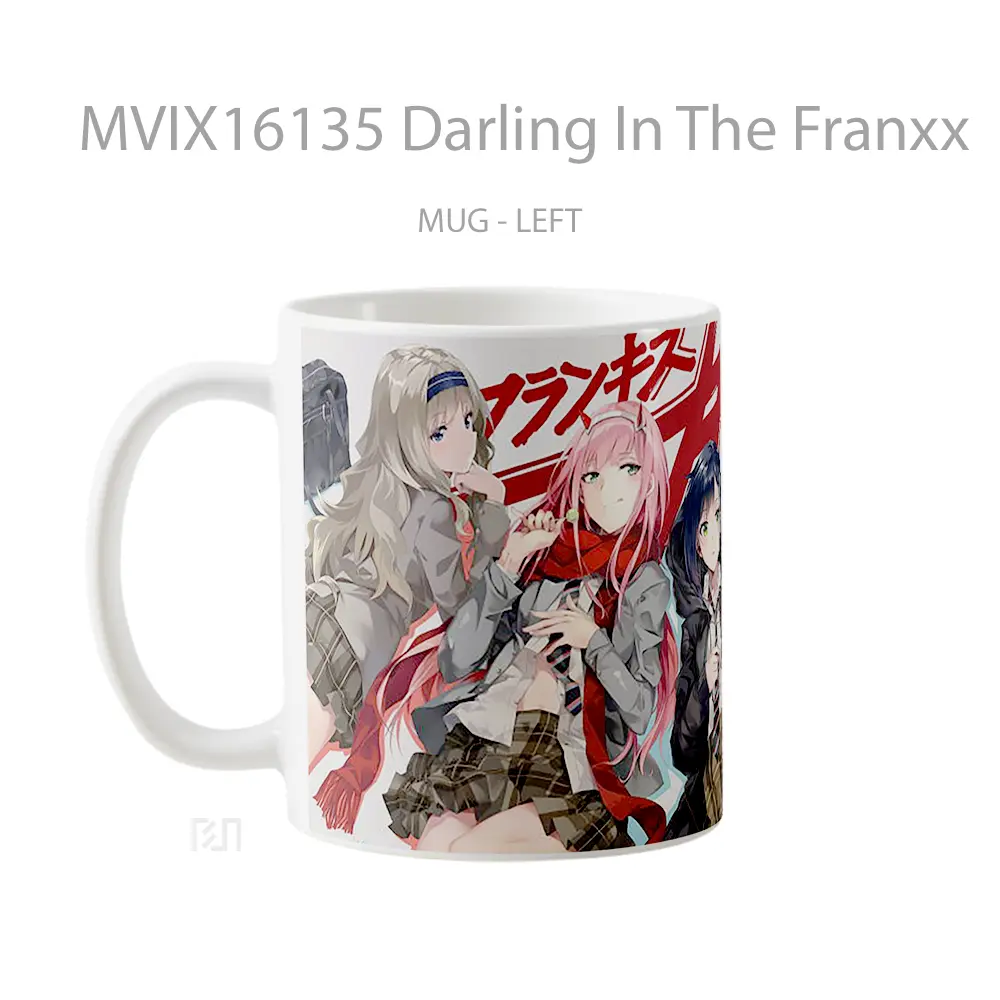 Mug Darling In The Franxx Full Wrap Lanscape - All-side / Desain