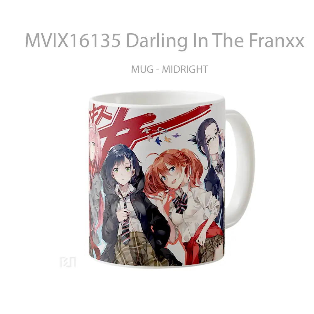 Mug Darling In The Franxx Full Wrap Lanscape - All-side / Desain