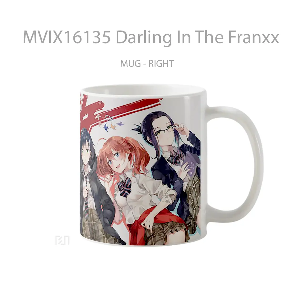 Mug Darling In The Franxx Full Wrap Lanscape - All-side / Desain
