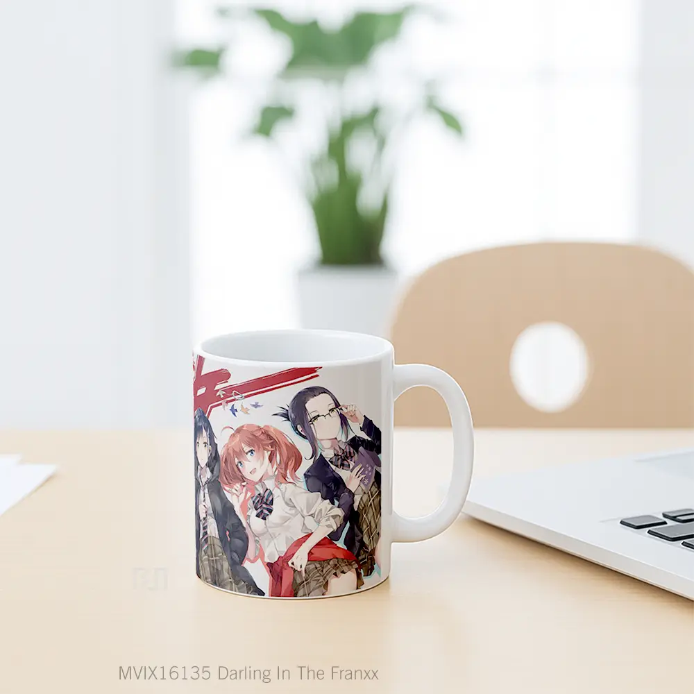 Mug Darling In The Franxx Full Wrap Lanscape - All-side / Desain