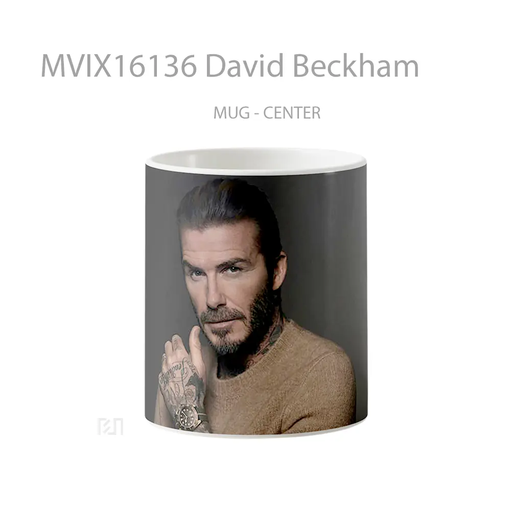 Mug David Beckham Full Wrap Lanscape