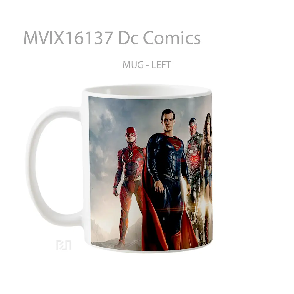 Mug Dc Comics Full Wrap Lanscape - All-side / Desain
