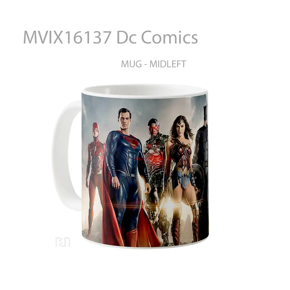 Mug Dc Comics Full Wrap Lanscape - All-side / Desain