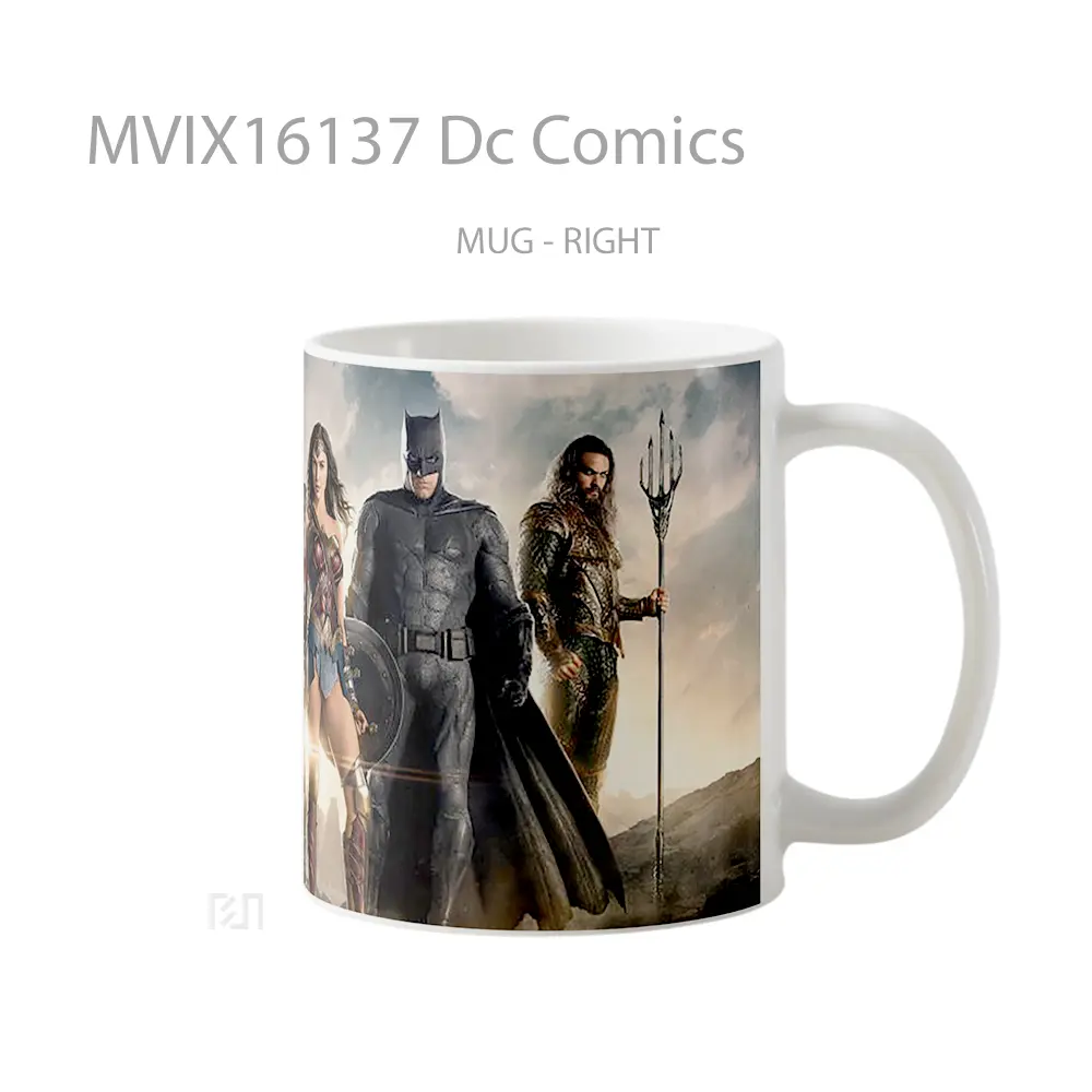 Mug Dc Comics Full Wrap Lanscape - All-side / Desain