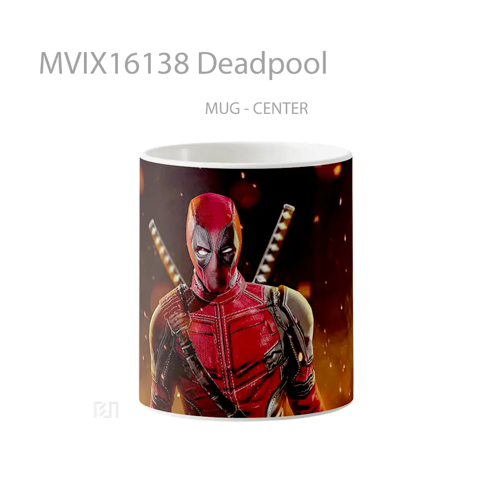 Mug Deadpool Full Wrap Lanscape