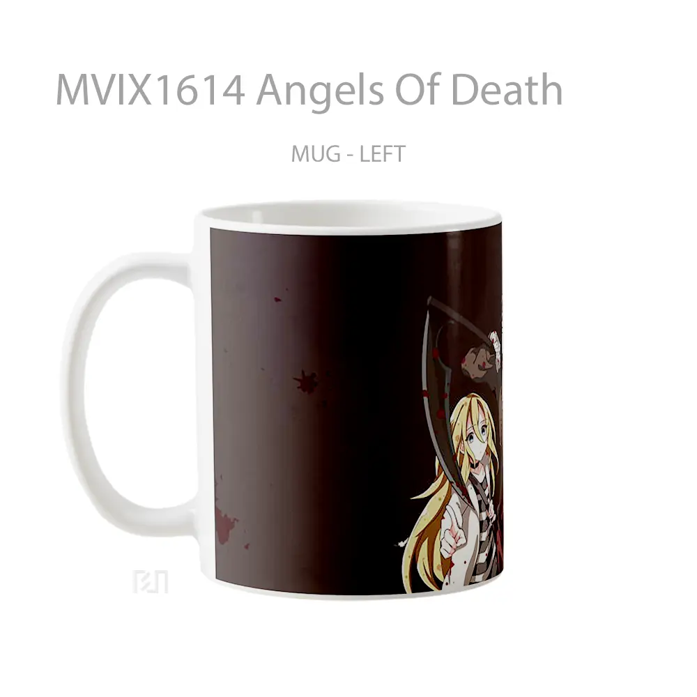 Mug Angels Of Death Full Wrap Lanscape - All-side / Desain