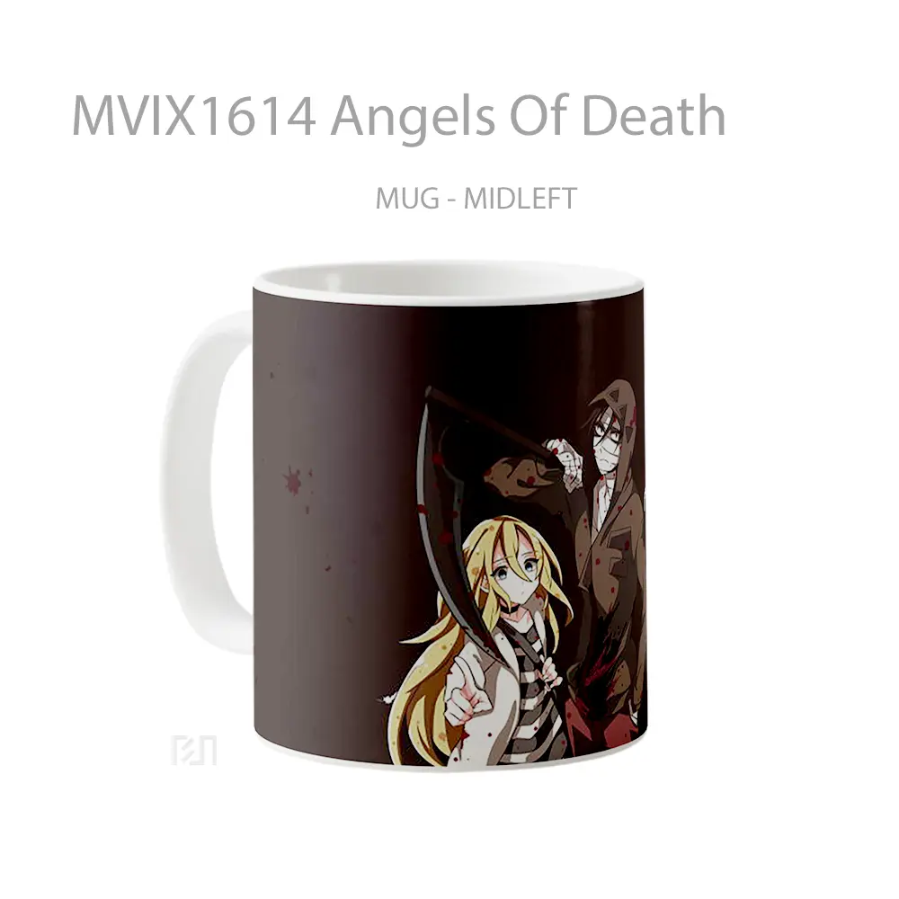 Mug Angels Of Death Full Wrap Lanscape - All-side / Desain