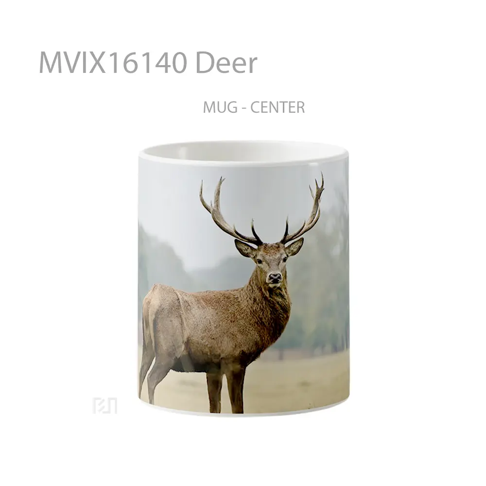 Mug Deer Full Wrap Lanscape