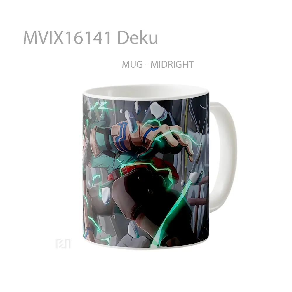 Mug Deku Full Wrap Lanscape - All-side / Desain