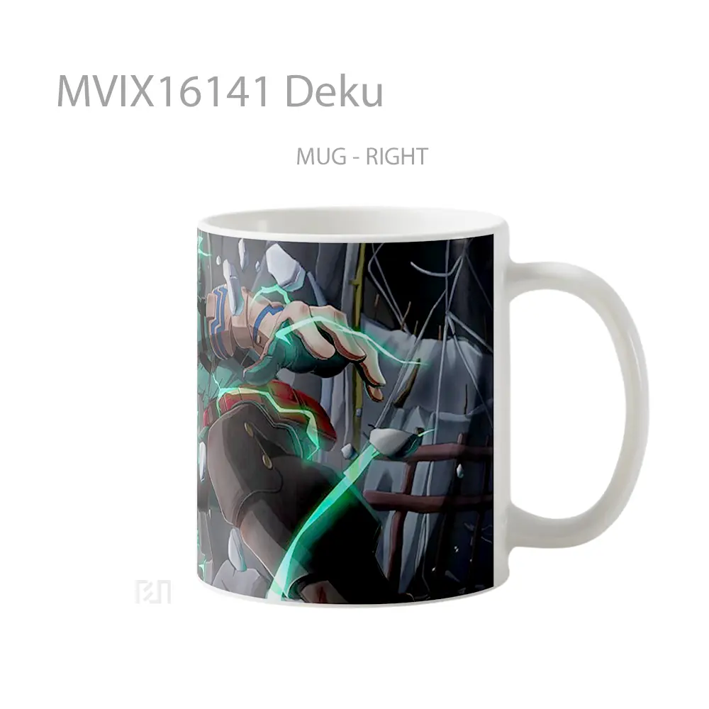 Mug Deku Full Wrap Lanscape - All-side / Desain