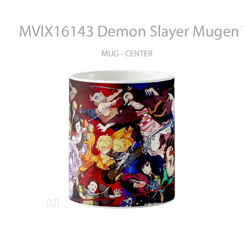 Mug Demon Slayer Mugen Train Full Wrap Lanscape