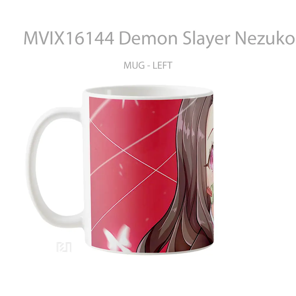 Mug Demon Slayer Nezuko Full Wrap Lanscape - All-side / Desain