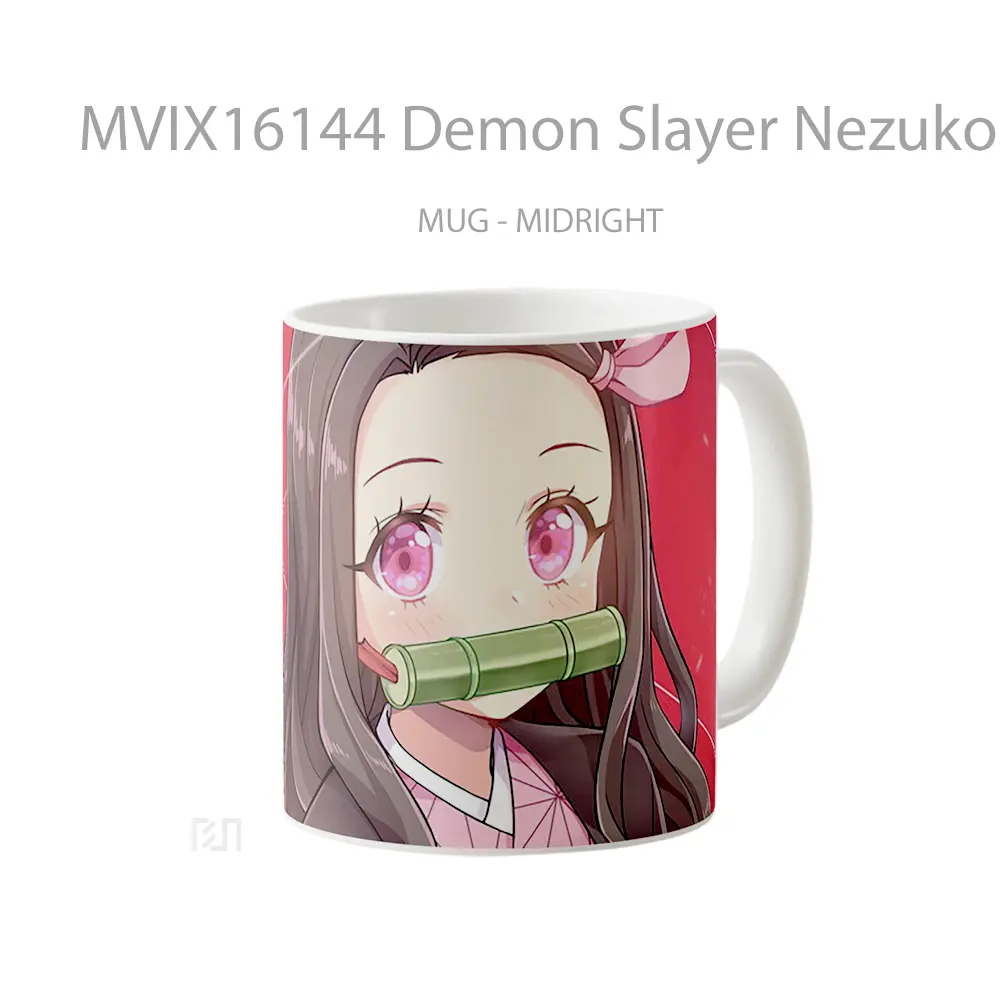 Mug Demon Slayer Nezuko Full Wrap Lanscape - All-side / Desain