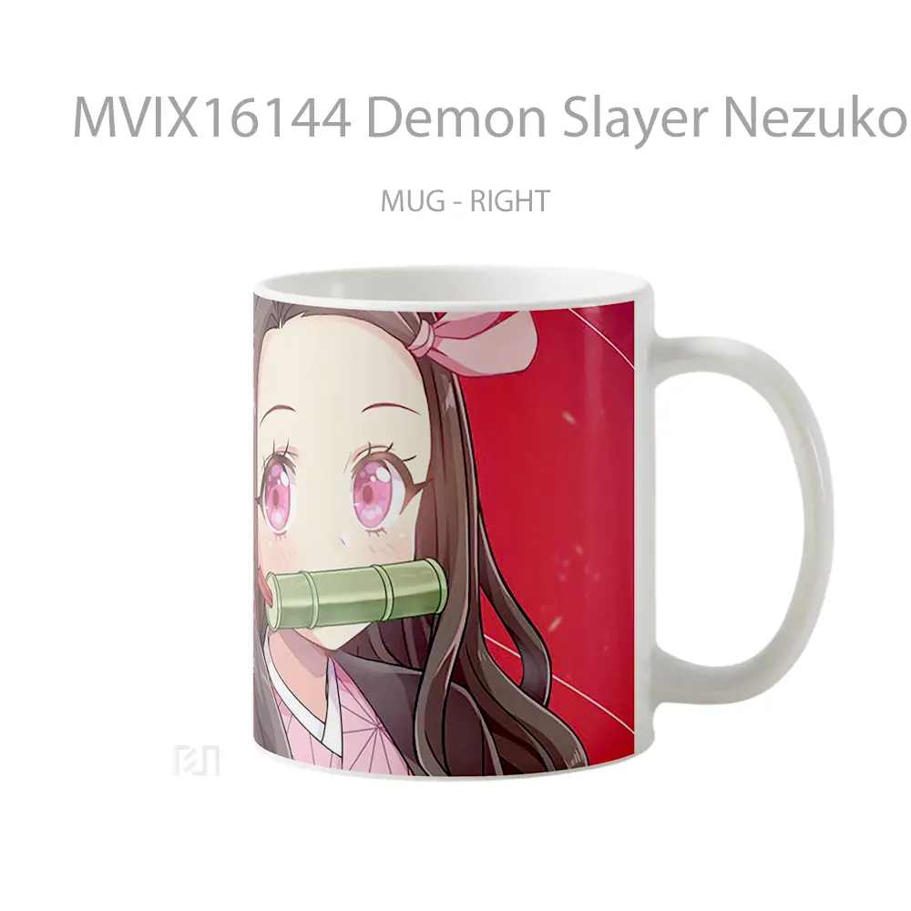 Mug Demon Slayer Nezuko Full Wrap Lanscape - All-side / Desain