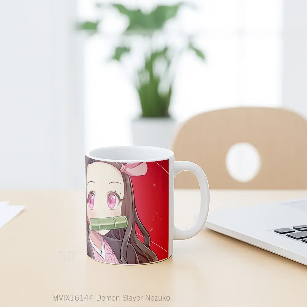 Mug Demon Slayer Nezuko Full Wrap Lanscape - All-side / Desain