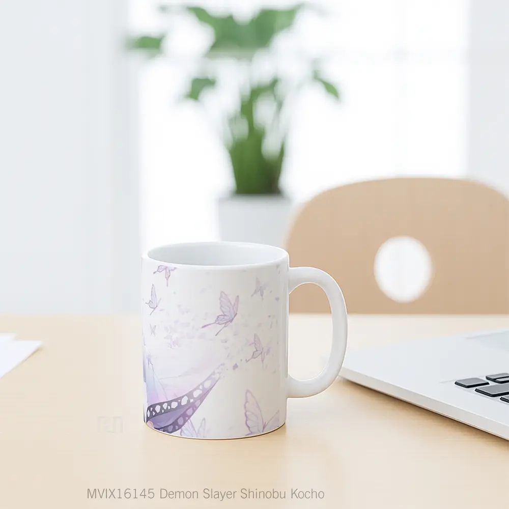 Mug Demon Slayer Shinobu Kocho Full Wrap Lanscape - All-side / Desain