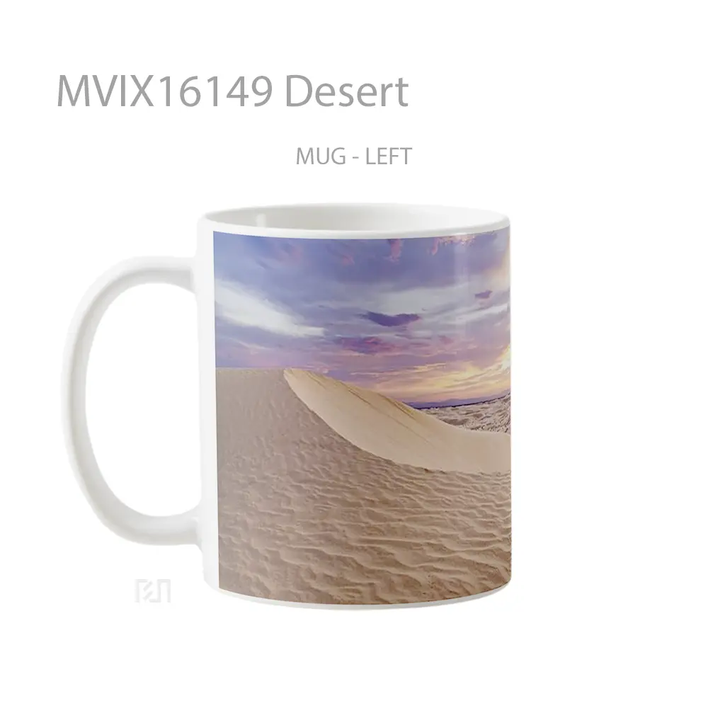 Mug Desert Full Wrap Lanscape - All-side / Desain