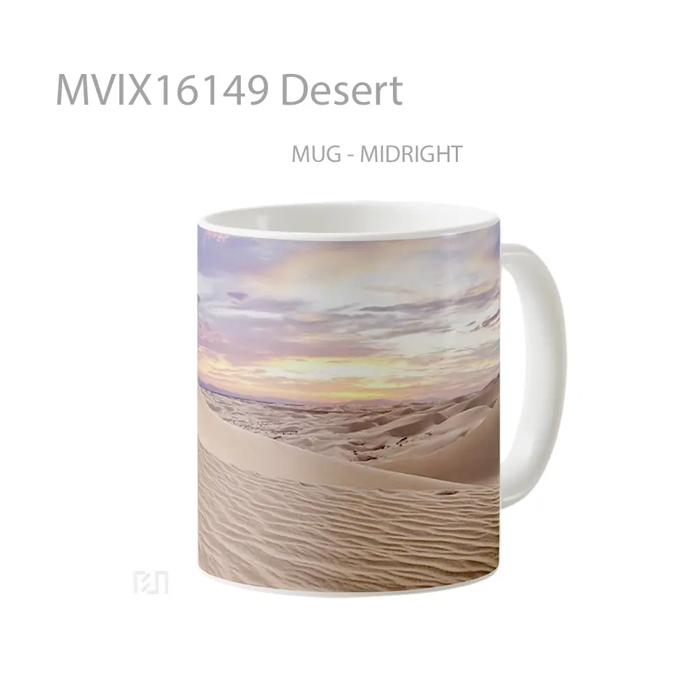 Mug Desert Full Wrap Lanscape - All-side / Desain