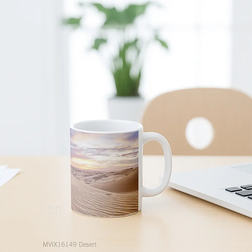 Mug Desert Full Wrap Lanscape - All-side / Desain