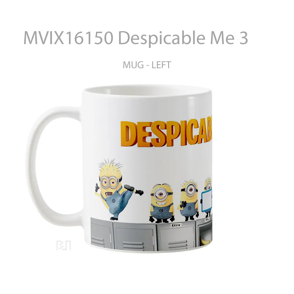 Mug Despicable Me 3 Full Wrap Lanscape - All-side / Desain