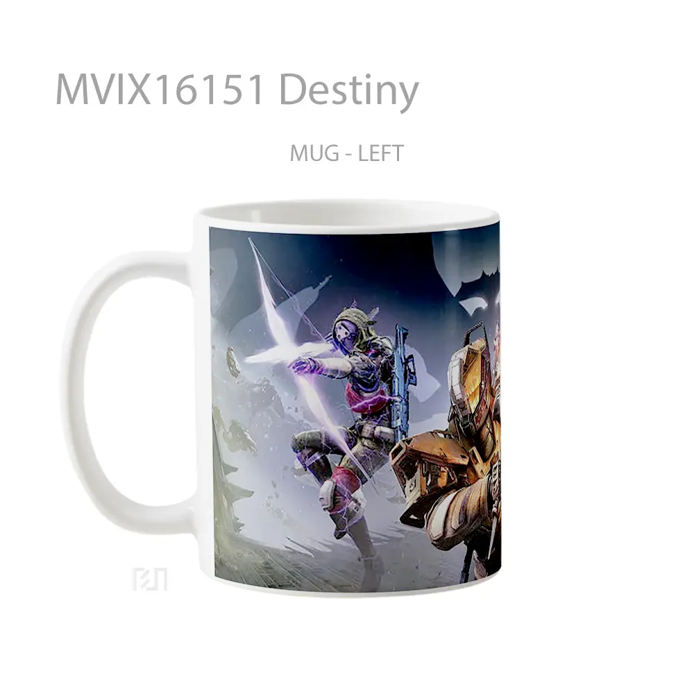 Mug Destiny Full Wrap Lanscape - All-side / Desain