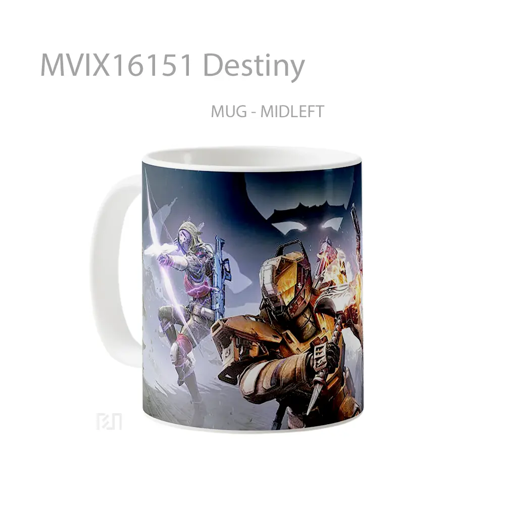 Mug Destiny Full Wrap Lanscape - All-side / Desain