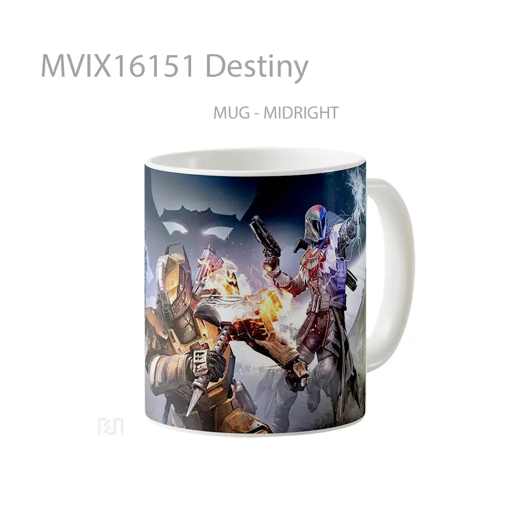 Mug Destiny Full Wrap Lanscape - All-side / Desain