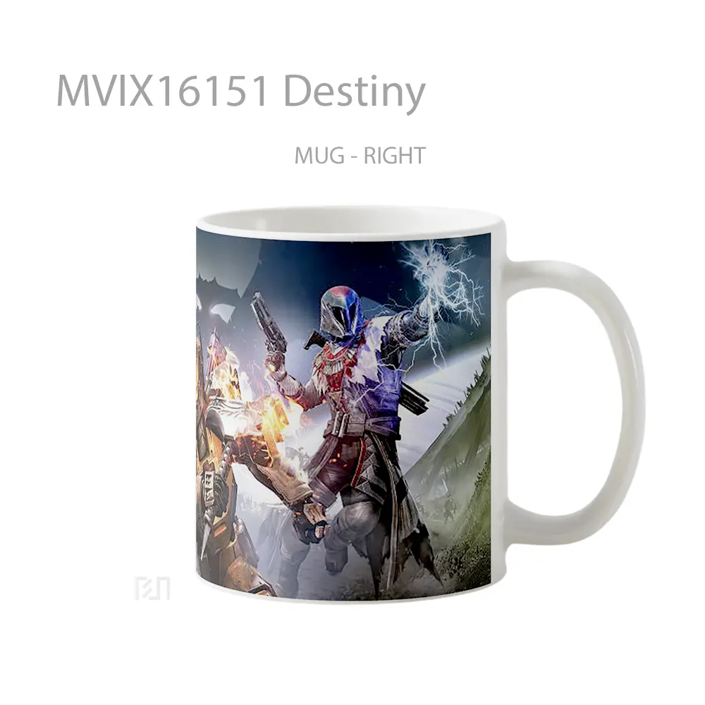 Mug Destiny Full Wrap Lanscape - All-side / Desain