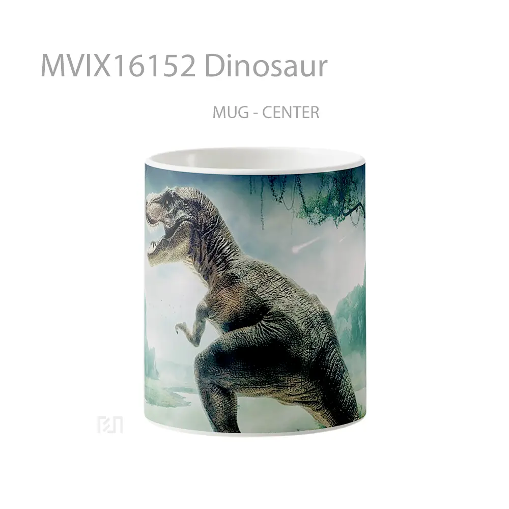 Mug Dinosaur Full Wrap Lanscape