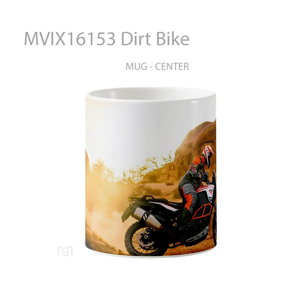 Mug Dirt Bike Full Wrap Lanscape