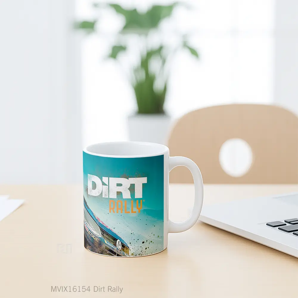 Mug Dirt Rally Full Wrap Lanscape - All-side / Desain