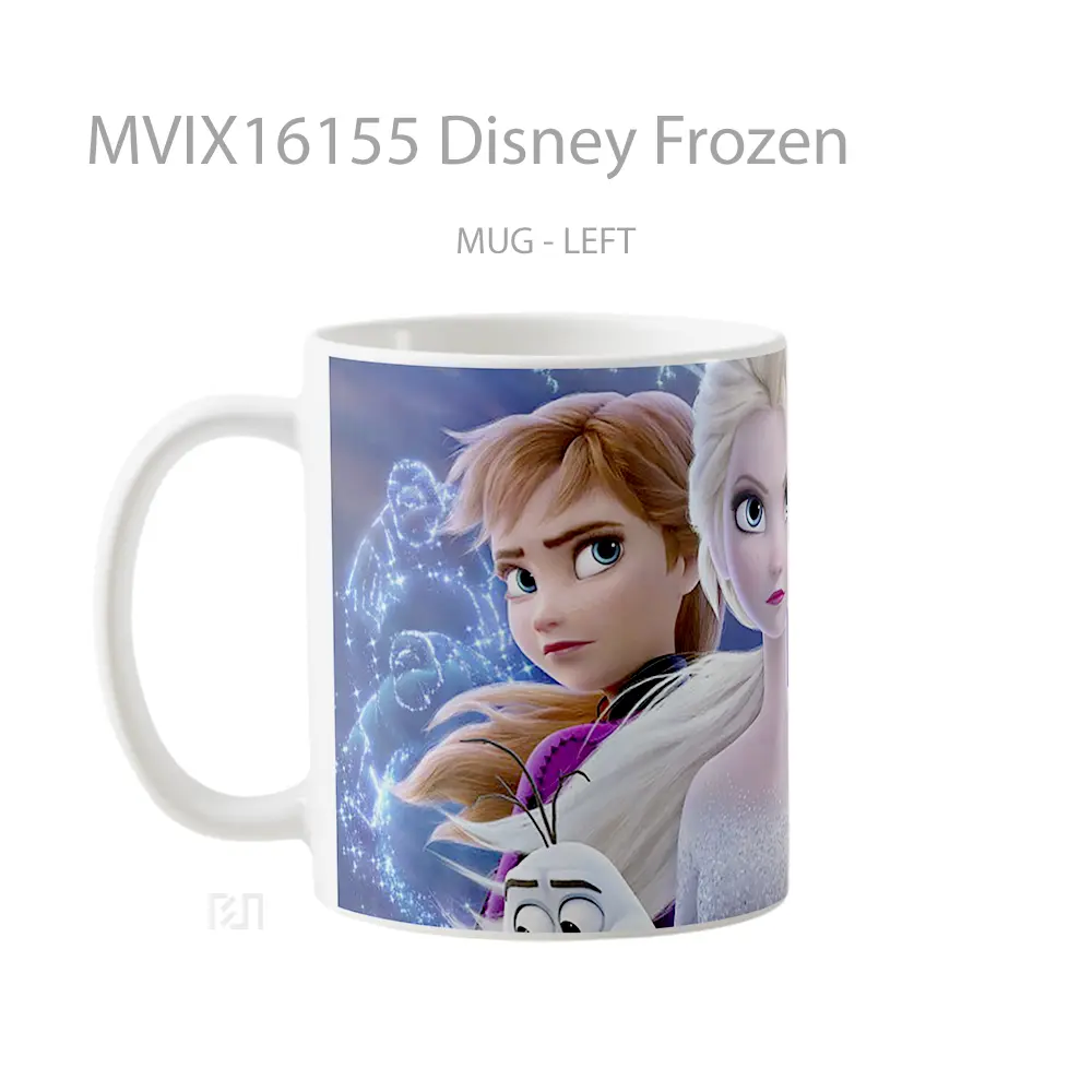 Mug Disney Frozen Full Wrap Lanscape - All-side / Desain