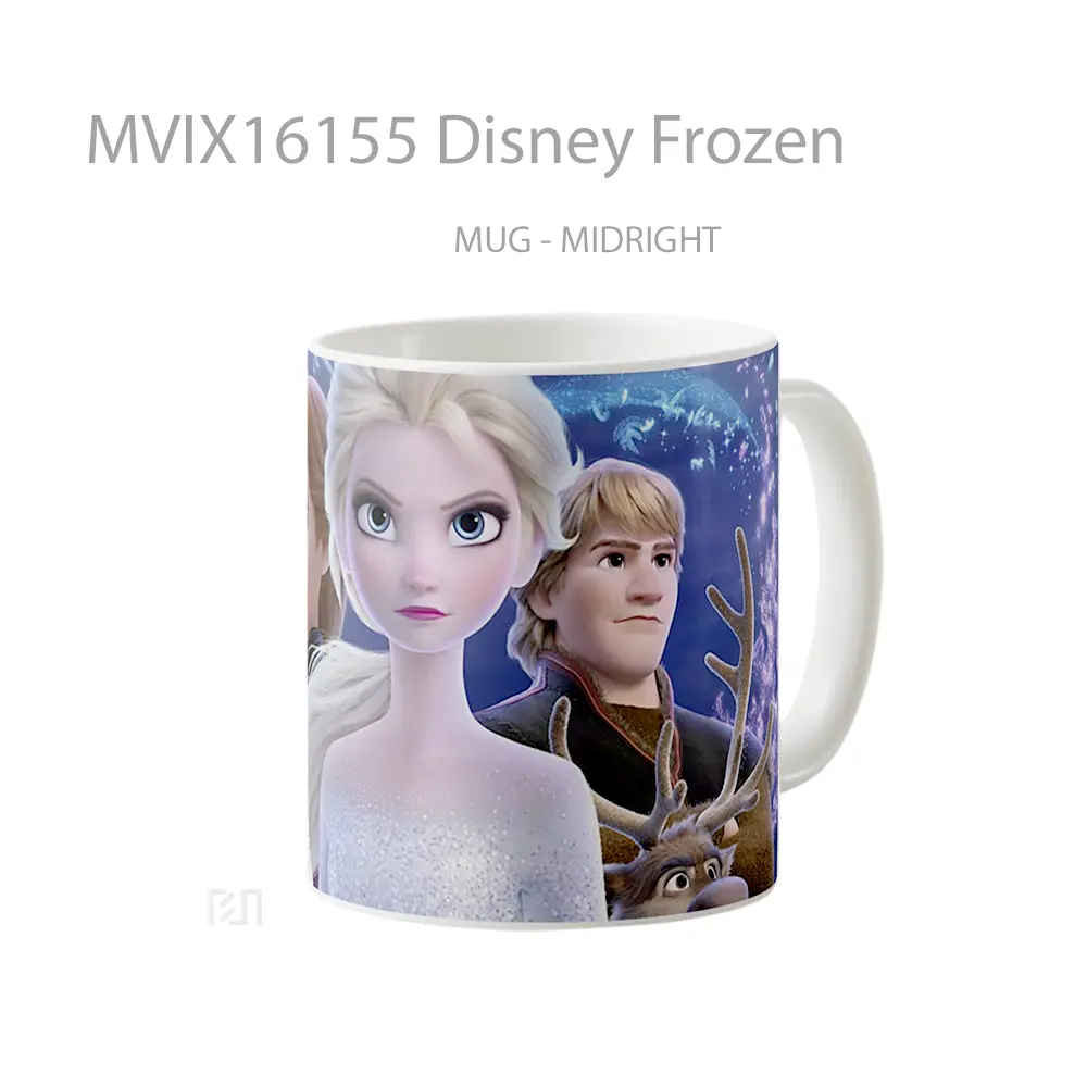Mug Disney Frozen Full Wrap Lanscape - All-side / Desain