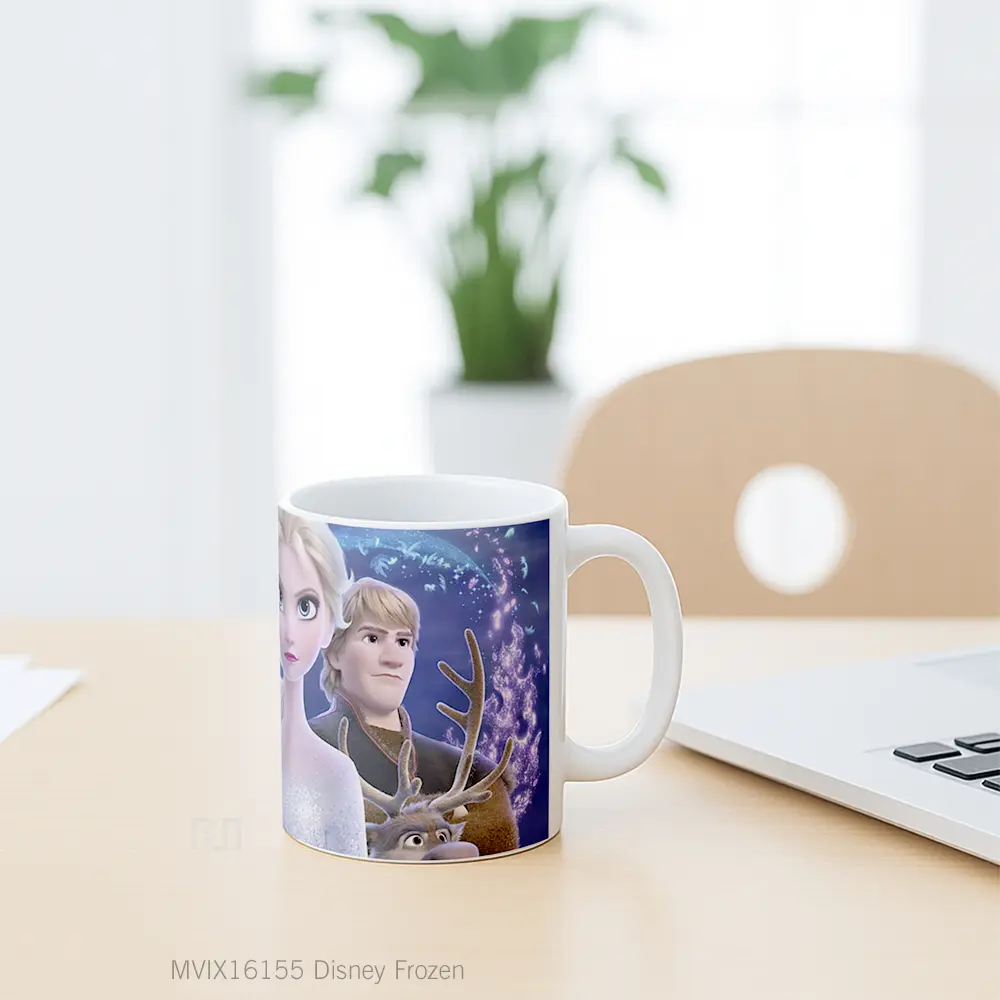 Mug Disney Frozen Full Wrap Lanscape - All-side / Desain