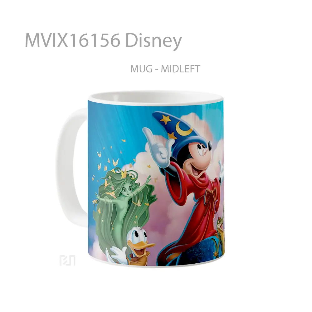 Mug Disney Full Wrap Lanscape - All-side / Desain